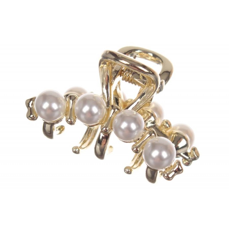 Краб для волос металлический 