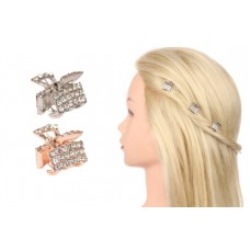 Краб для волос металлический 