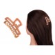 Краб для волос металлический  5см коричневый 1-213485