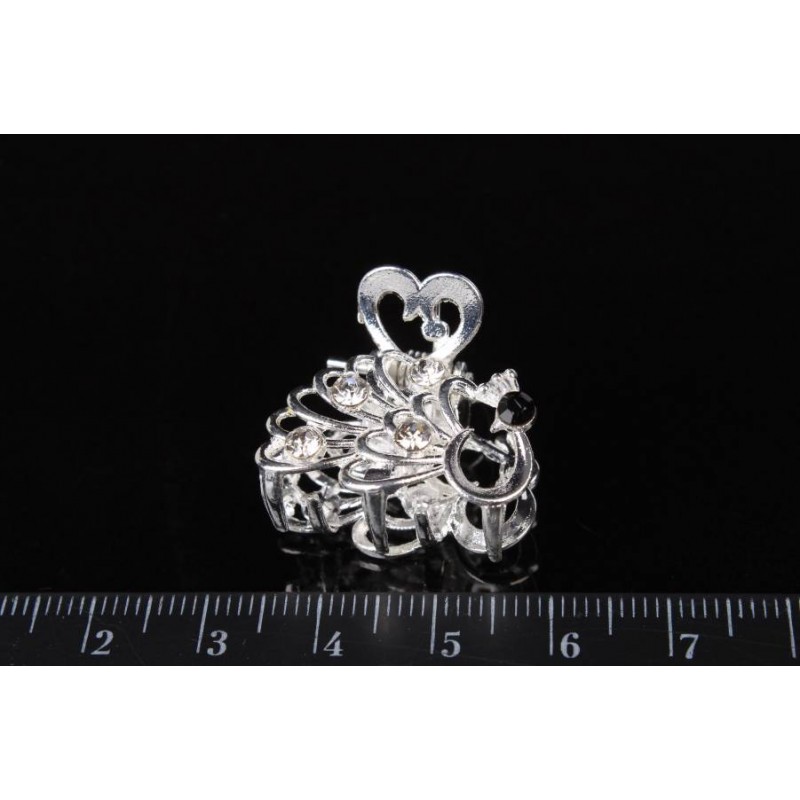 Краб металлический 2,5см серебро 1-187953