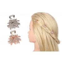 Краб для волос металлический 