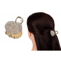 Краб для волос металлический 