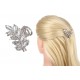 Краб для волос металлический 