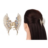 Краб для волос металлический 