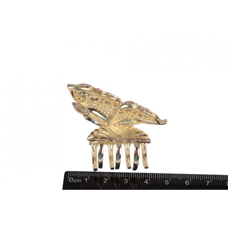 Краб для волос металлический 