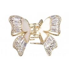 Краб для волос металлический 