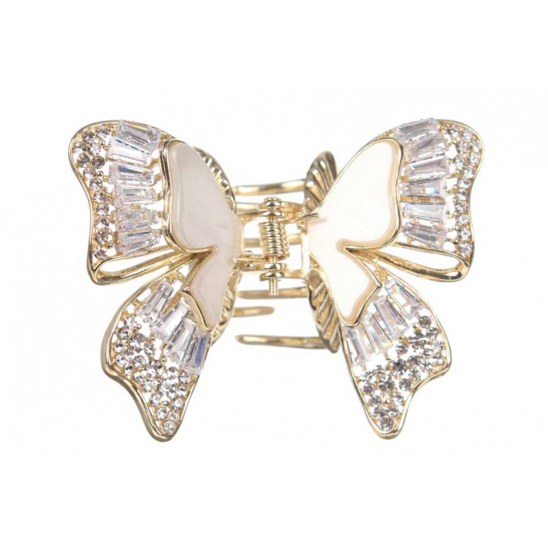 Краб для волос металлический 