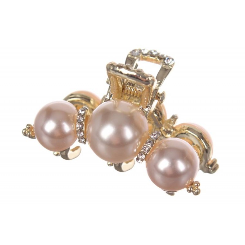 Краб для волос металлический 