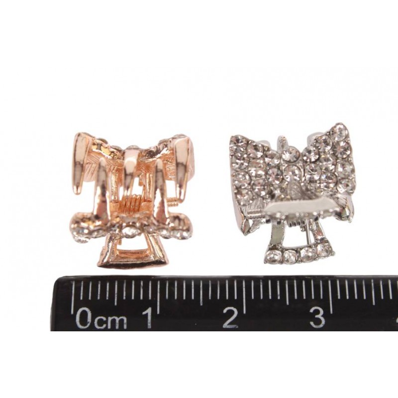 Краб для волос металлический 