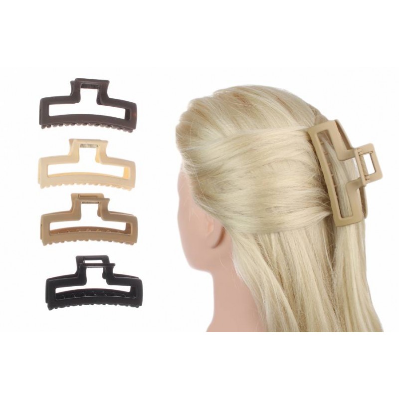 Краб для волос пластиковый 9см 1-202519