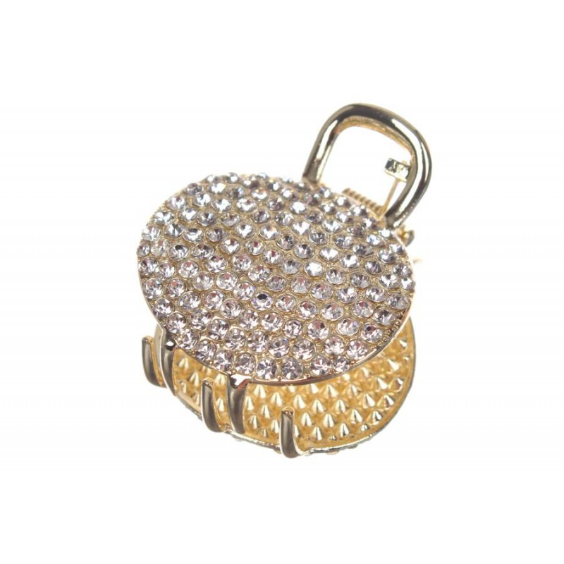 Краб для волос металлический 