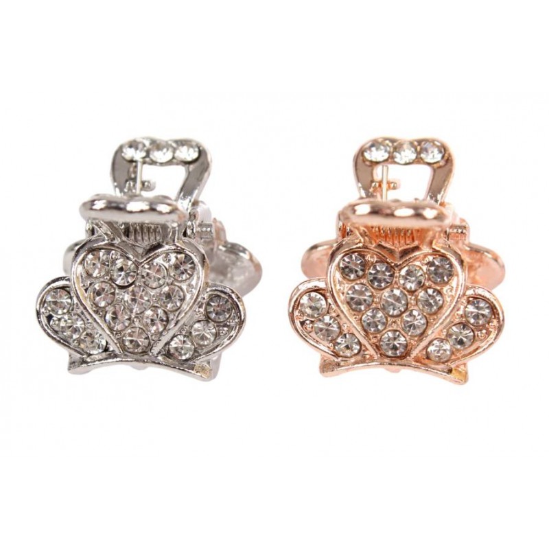 Краб для волос металлический 