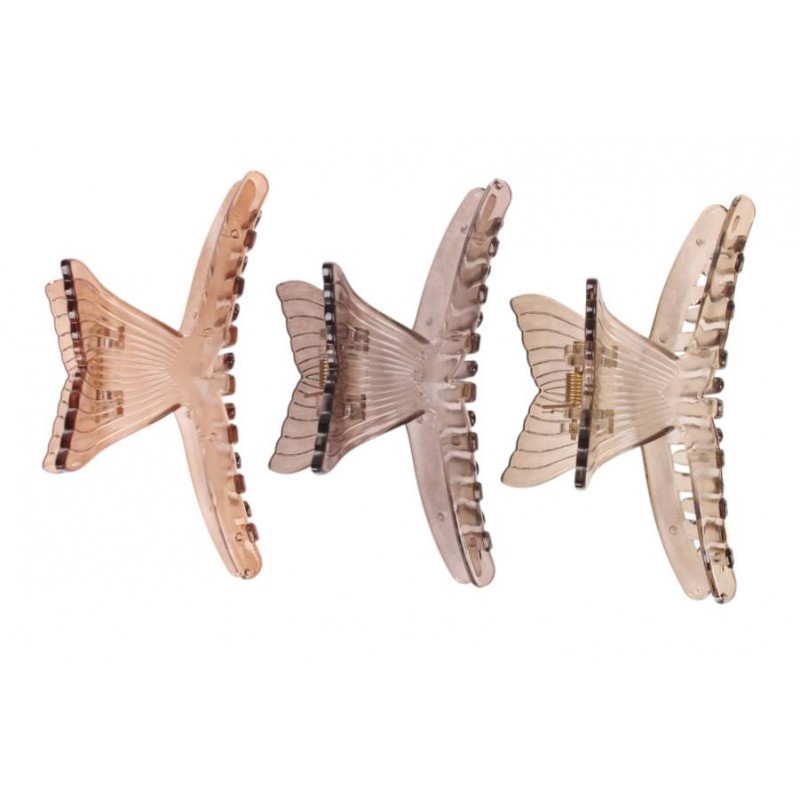 Краб для волос пластиковый 11см 1-214604