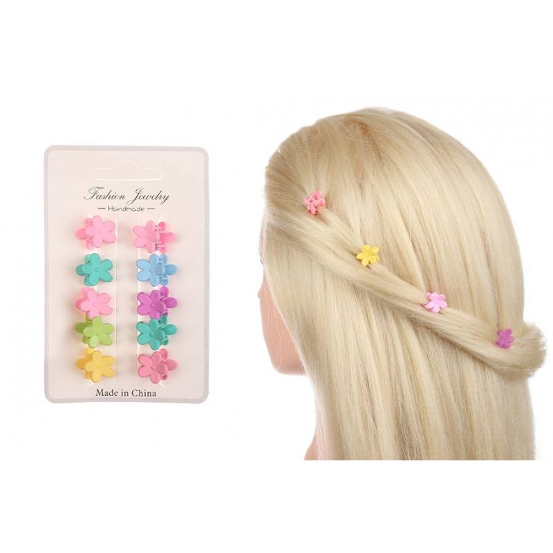 Краб для волос пластиковый маленький 1-202199