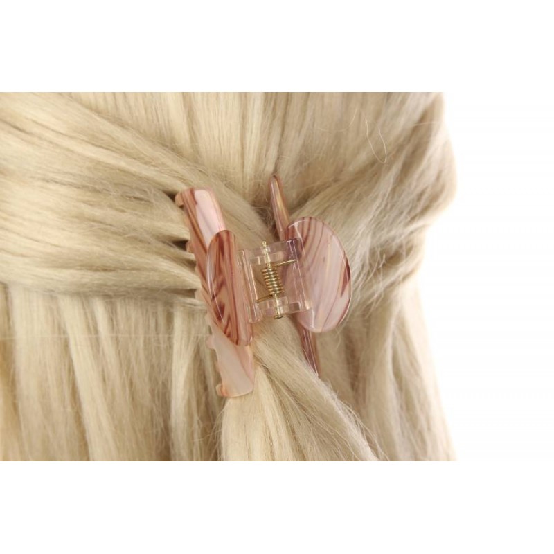 Краб для волос французкий пластик 1-214871