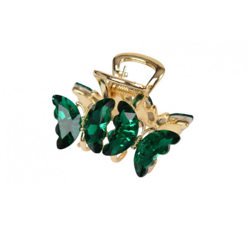 Краб для волос металлический 