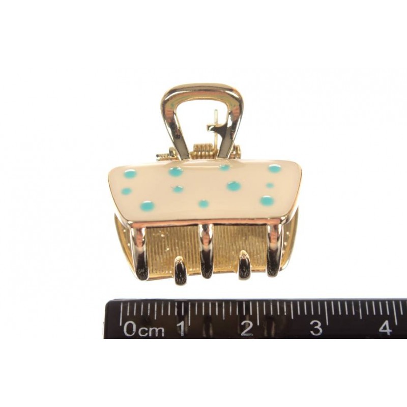 Краб для волос металлический 