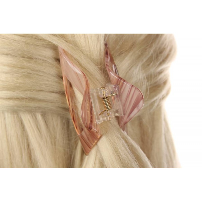 Краб для волос французкий пластик 1-214840