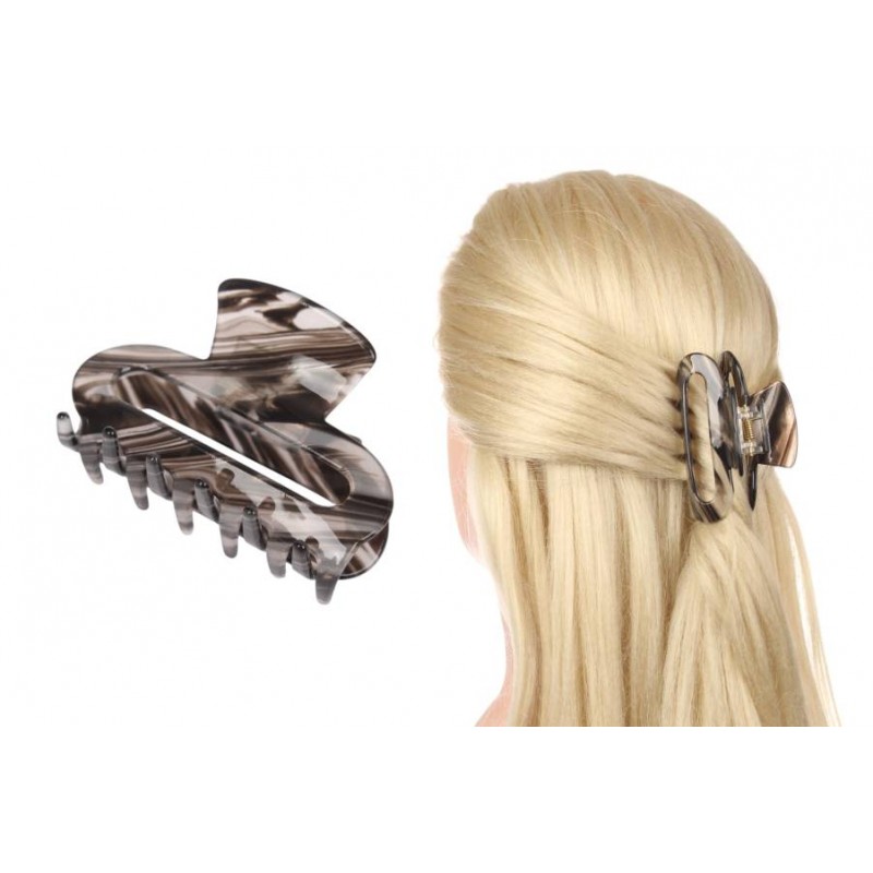 Краб для волос французкий пластик 1-212990