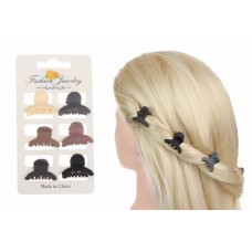 Краб для волос пластиковый маленький 2,5см 1-202441