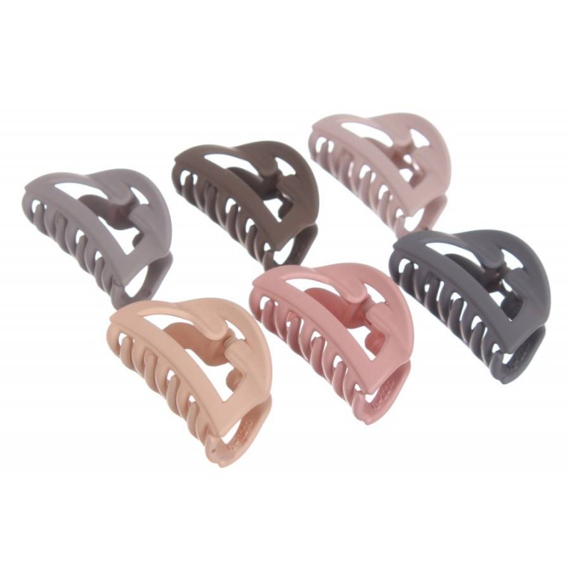 Краб для волос пластиковый 4,5см 1-205022