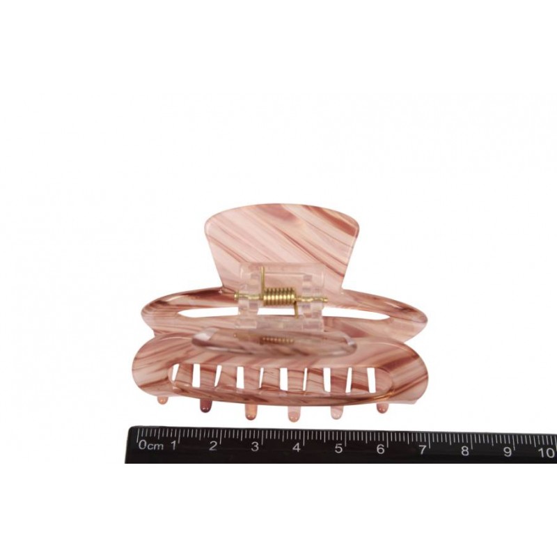 Краб для волос французкий пластик 1-212976