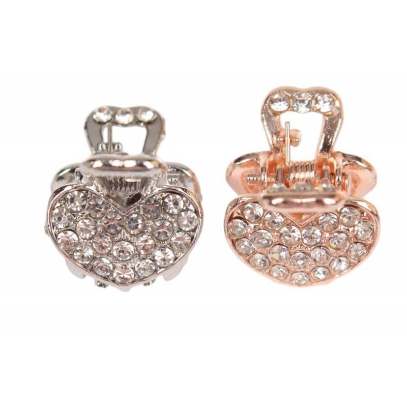 Краб для волос металлический 