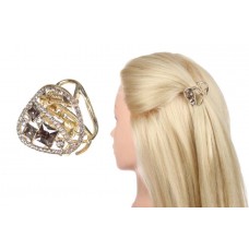 Краб для волос металлический 