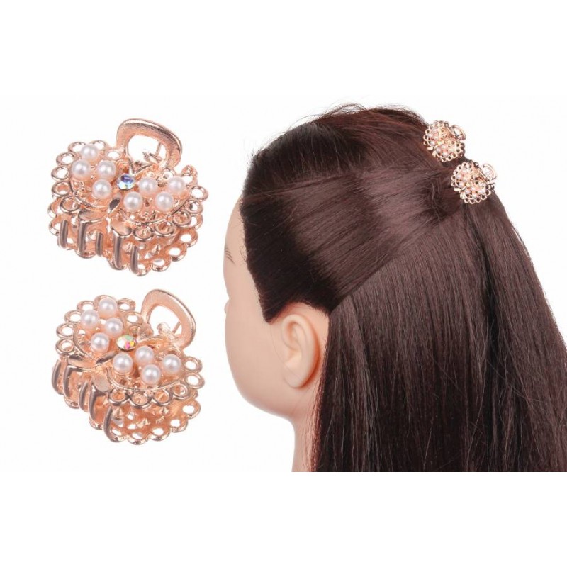 Краб металлический 2,5см золото 1-188059