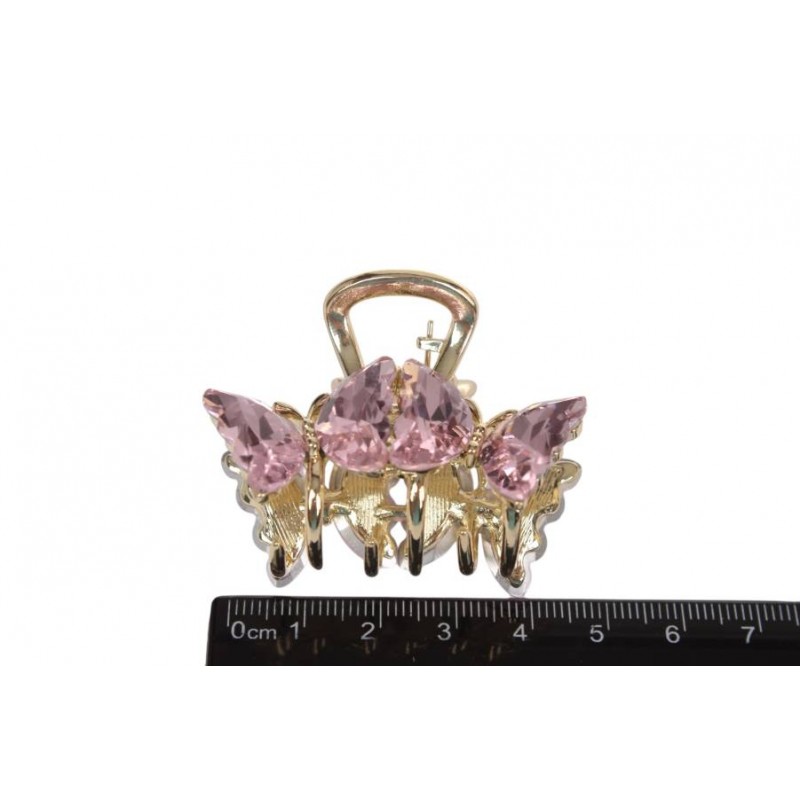 Краб для волос металлический 