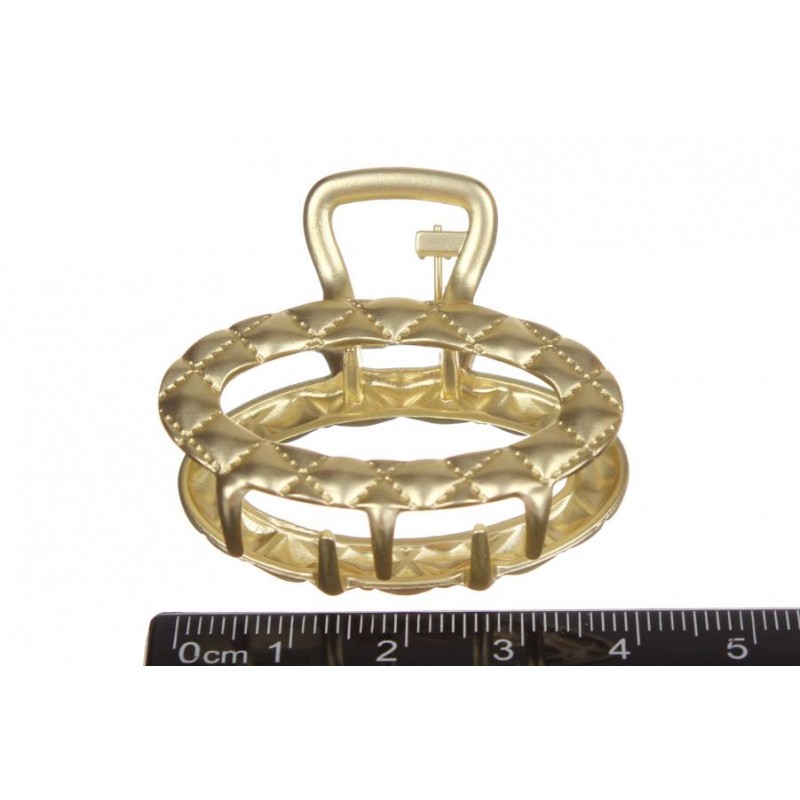 Краб металлический золото матовый 4,5см 1-206104