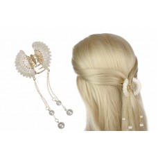 Краб для волос металлический 