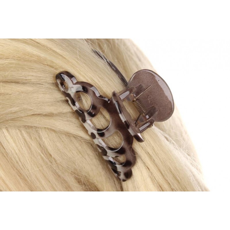 Краб для волос пластиковый 6,5см 1-215069