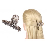 Краб для волос французкий пластик 1-214932