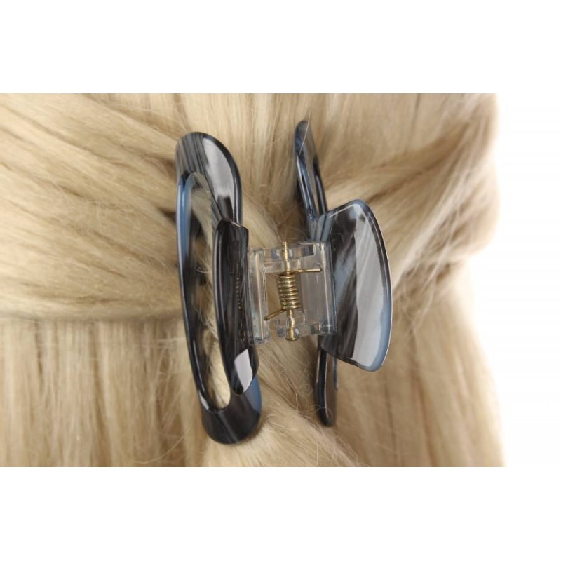 Краб для волос французкий пластик 1-212983