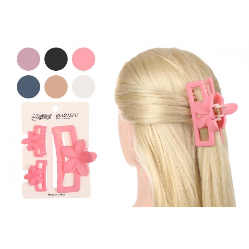 Набор краб для волос 9см+2 по 4см 1-209785