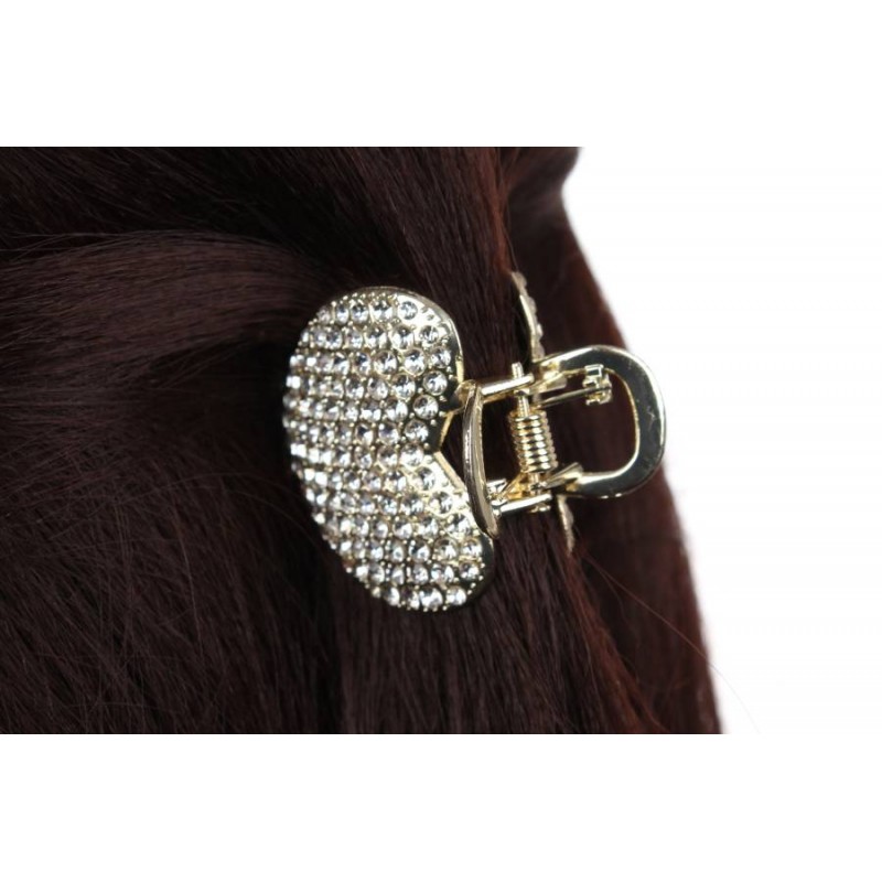 Краб для волос металлический 