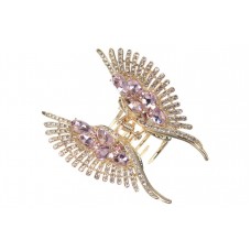 Краб для волос металлический 