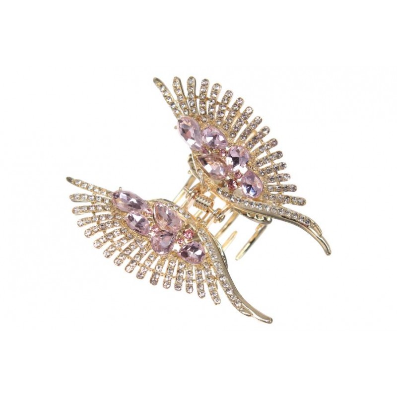 Краб для волос металлический 