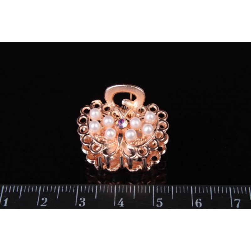 Краб металлический 2,5см золото 1-188059