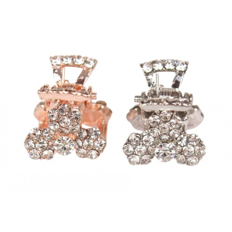 Краб для волос металлический 