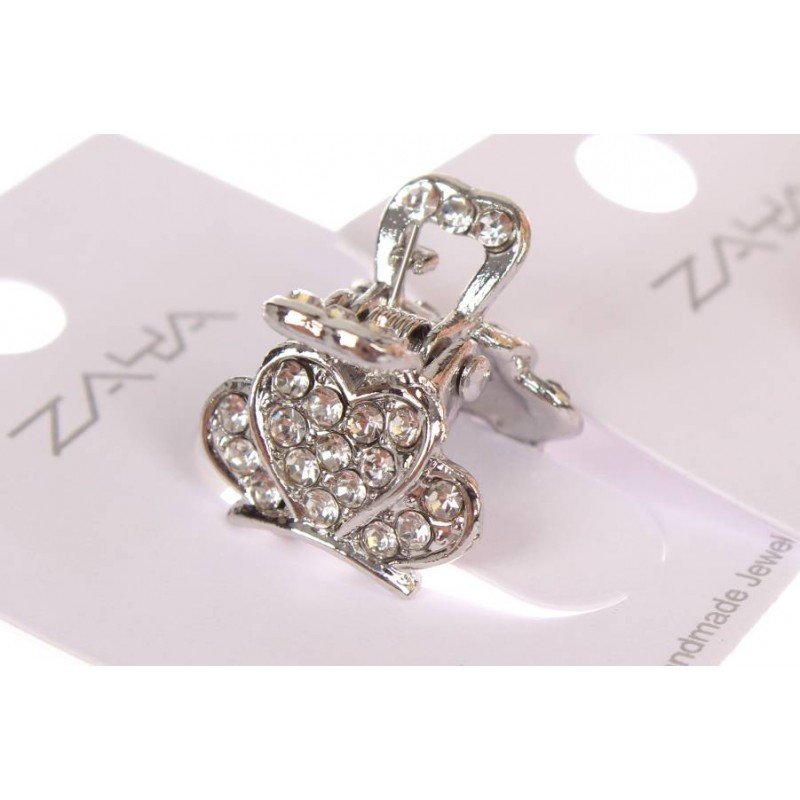 Краб для волос металлический 