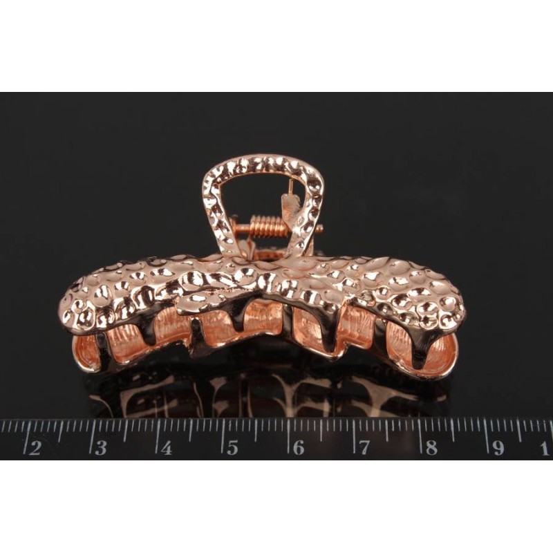 Краб для волос металлический