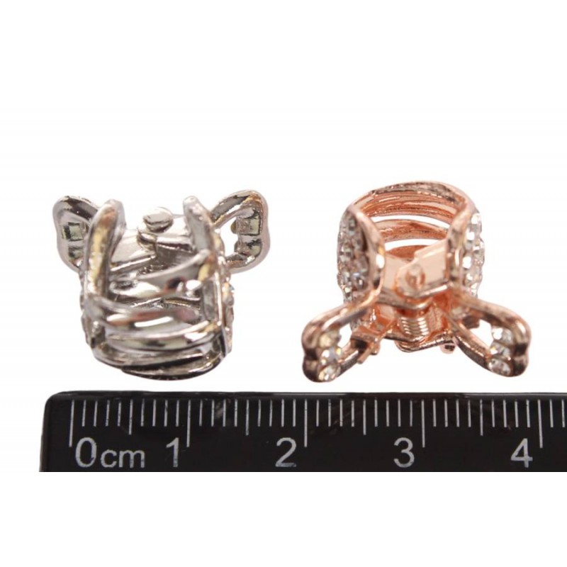 Краб для волос металлический 