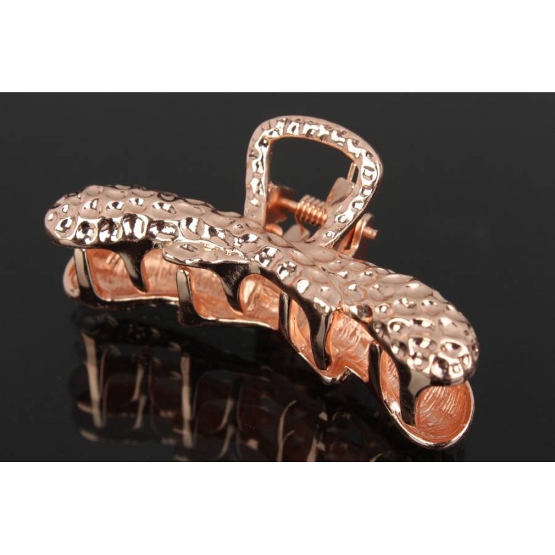 Краб для волос металлический