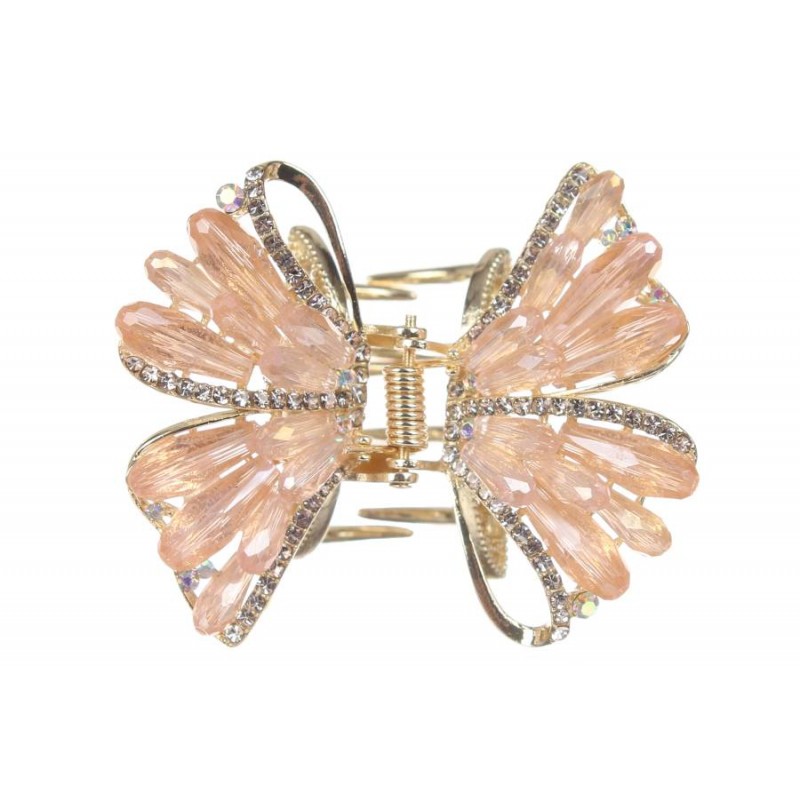 Краб для волос металлический 