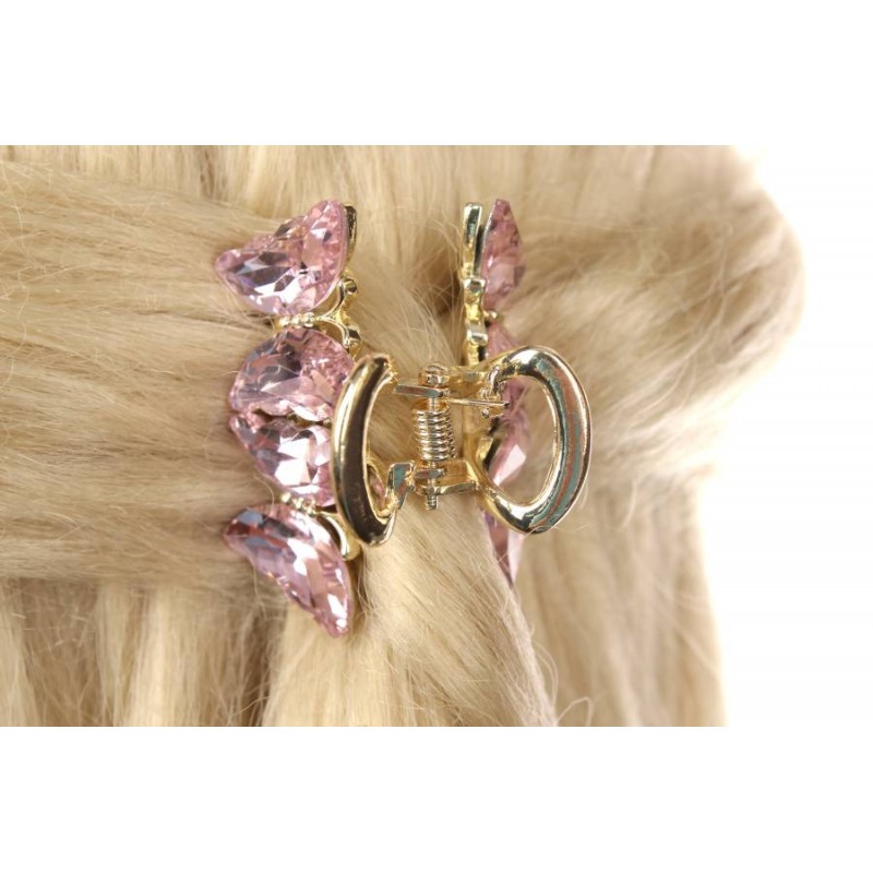 Краб для волос металлический 