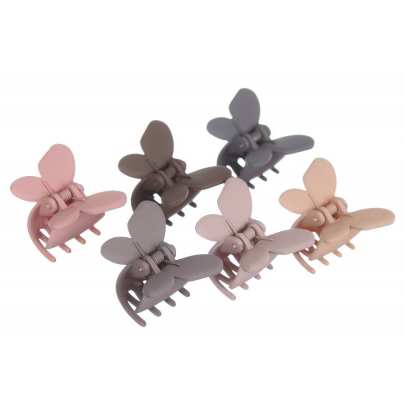 Краб для волос пластиковый 2,5см 1-204971