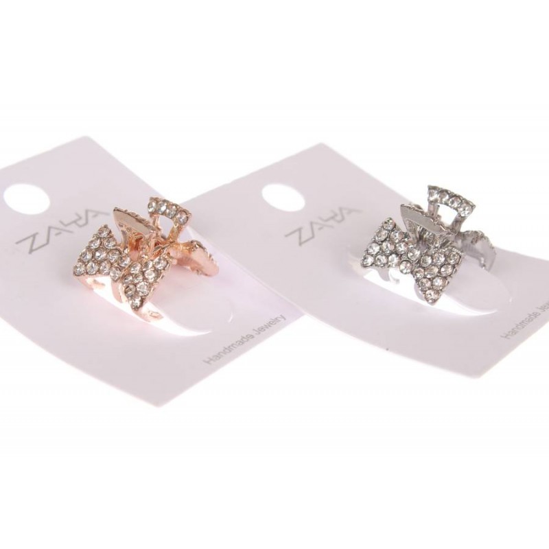 Краб для волос металлический 