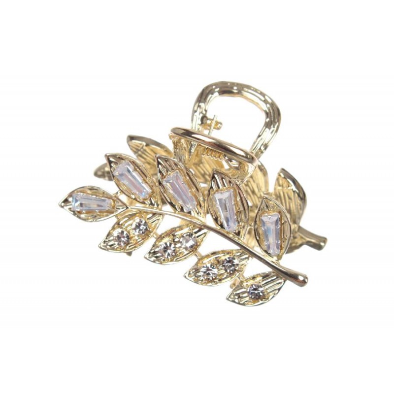 Краб для волос металлический 